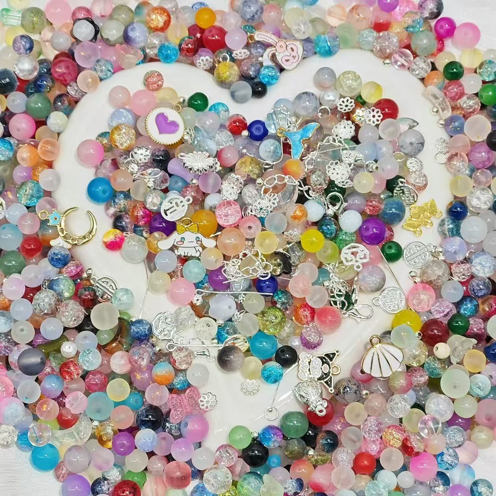 DIY Glass Beads Lucky Bags - Open in Live